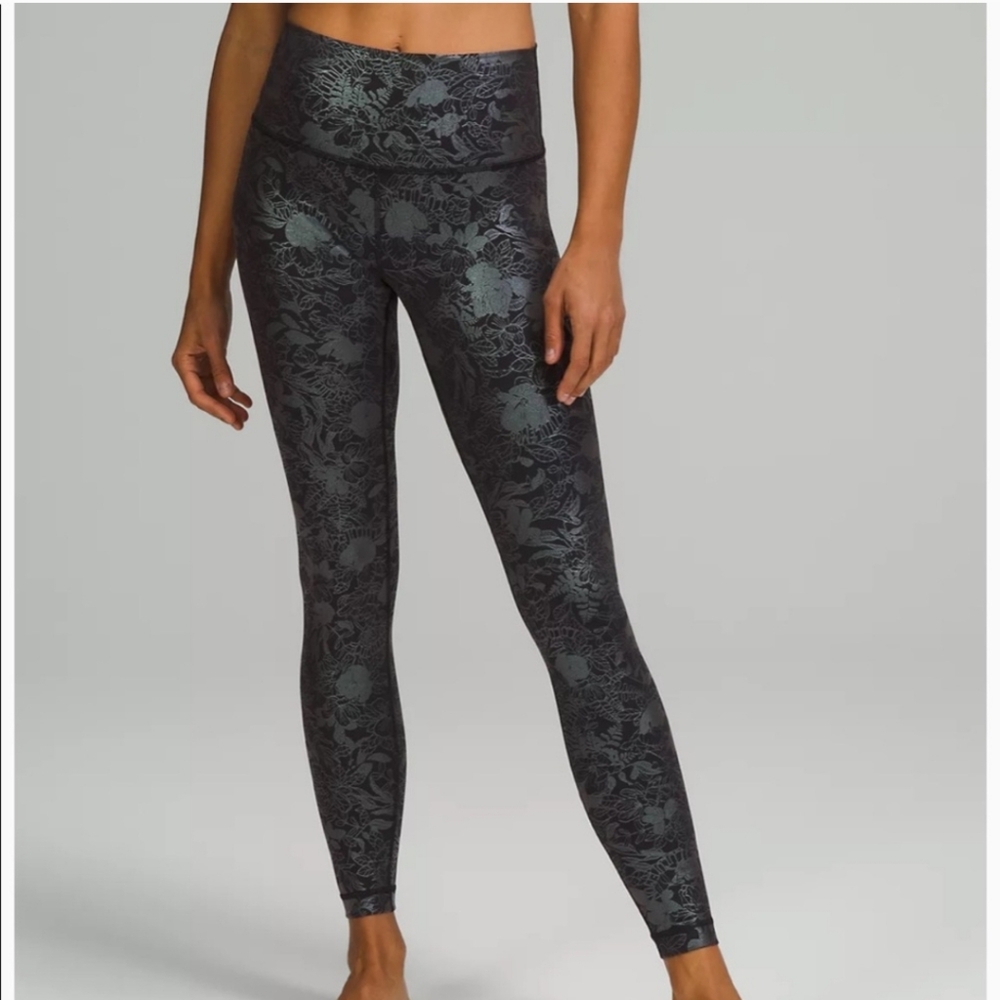 Lululemon Wunder Under High-Rise Tight 28" *Full-On Luxtreme Shine #0027